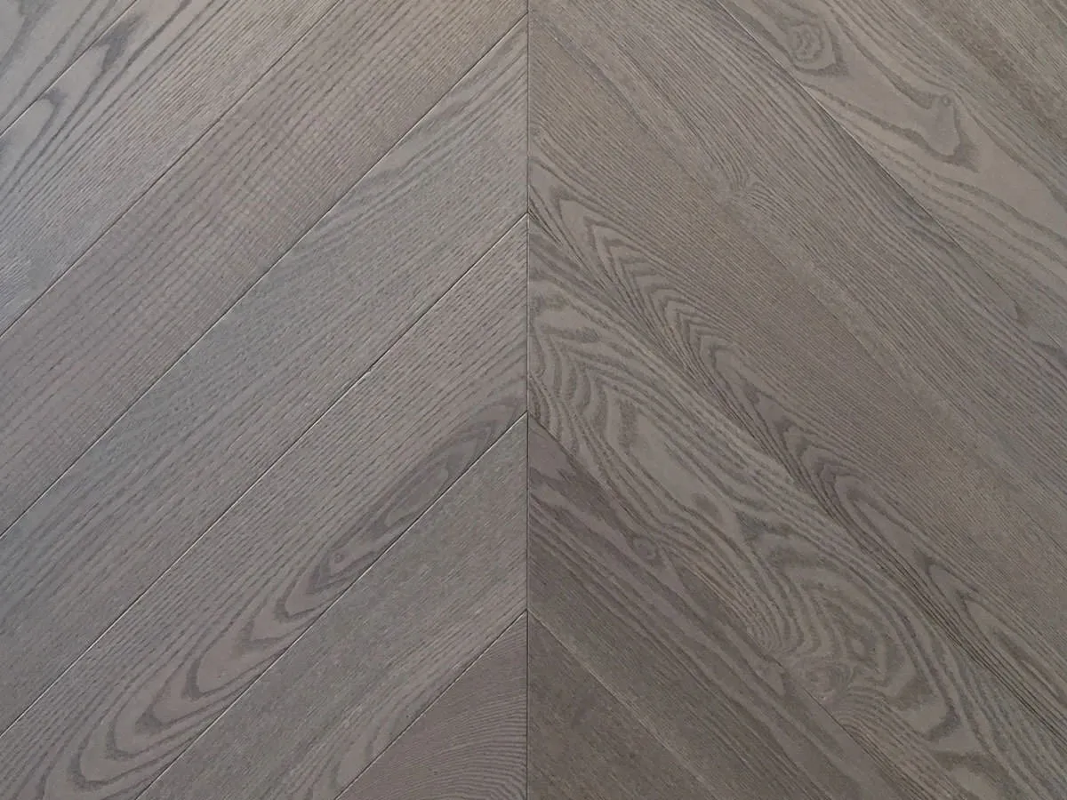 Паркетная доска Wood Bee Chevron Chevron Ясень Fog