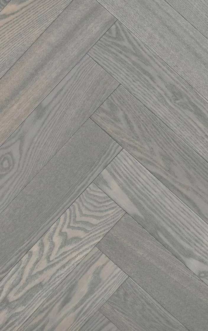 Паркетная доска Wood Bee Herringbone Ясень Fog