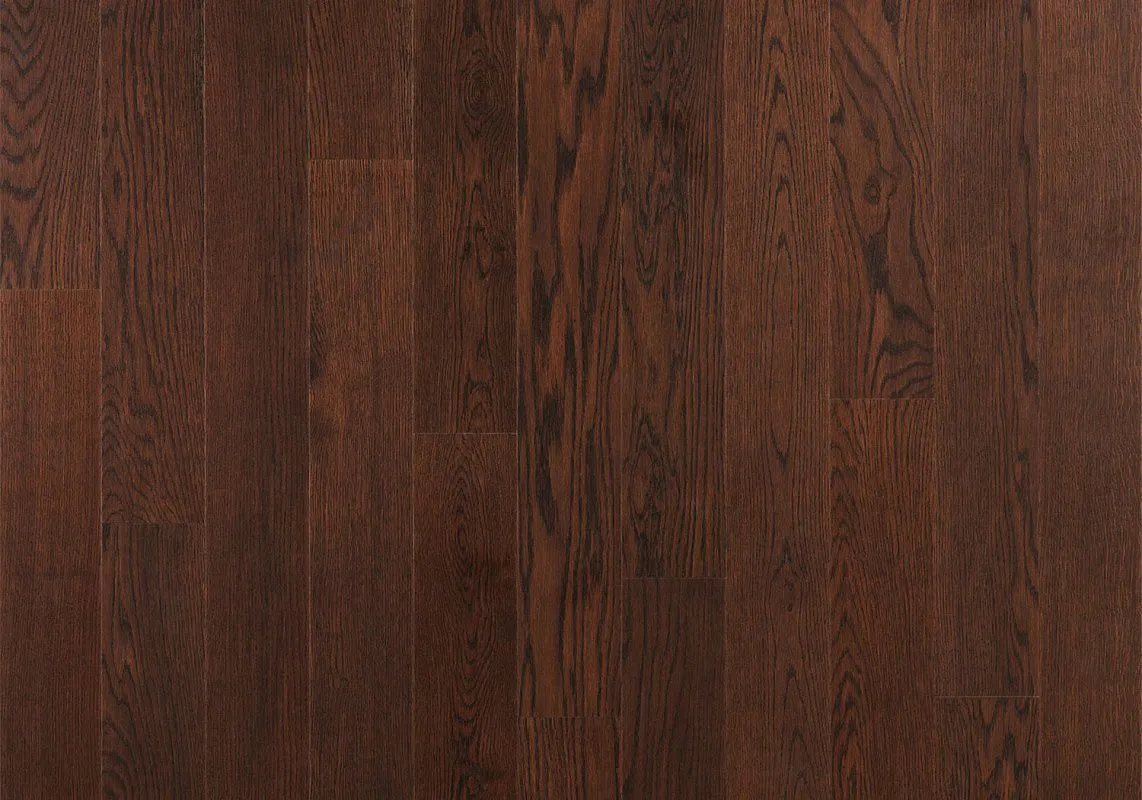 Паркетная доска Wood Bee Однополосная Ясень Шоколад