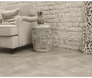 Кварцвинил (SPC, ПВХ) Vinilam Stone Бетонная смесь 61603